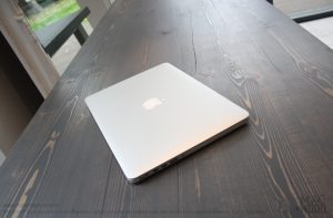 Mac+Wood Grey Desk top