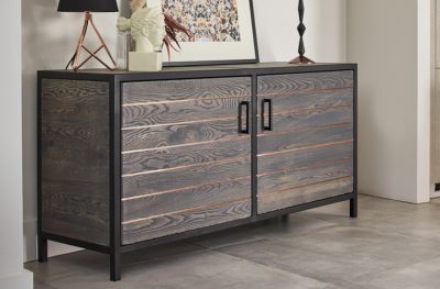 Ash and Copper sideboard by Mac+Wood