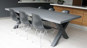 Mac&Wood Cross table with grey finish
